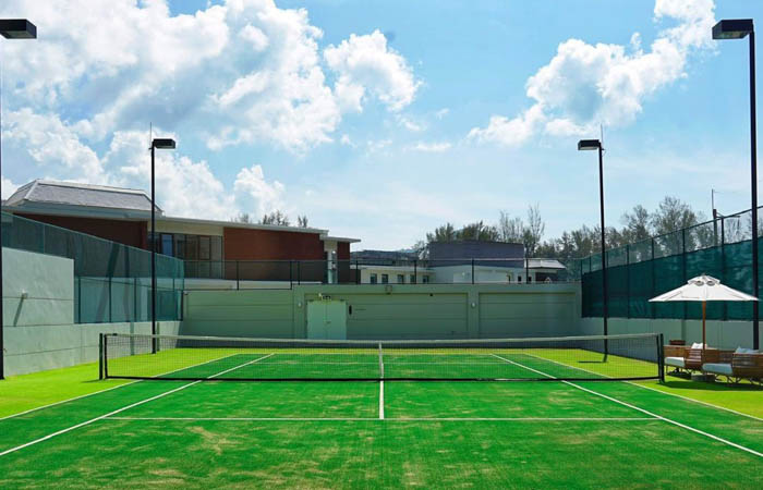 TENNIS COURT and FITNESS CENTER