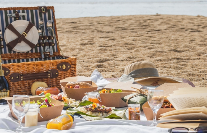 PICNIC ON THE BEACH