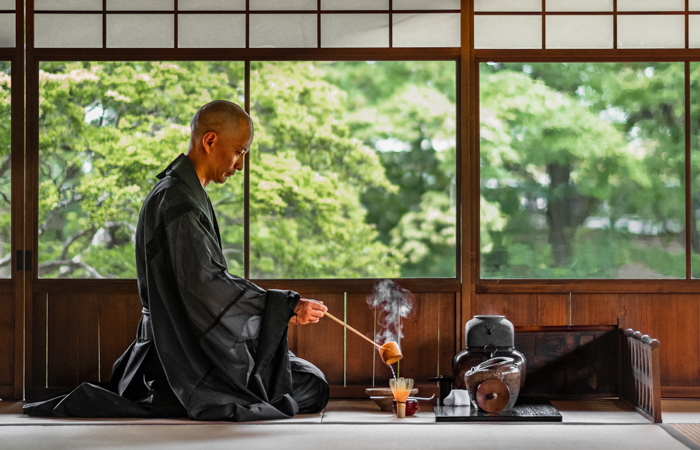 Private Tea ceremony experience in the private Temple 